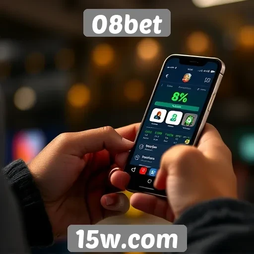 Experiência do usuário no site 08bet em dispositivos móveis